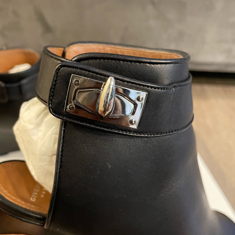 Like New Givenchy Shark Mule Bootie - image 7